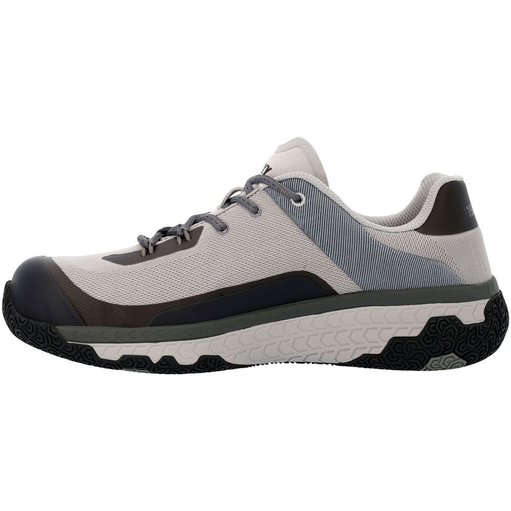 Rocky Rkk0437 Rebound Sr Composite Toe Work Shoes - Womens Grey Charcoal Back View