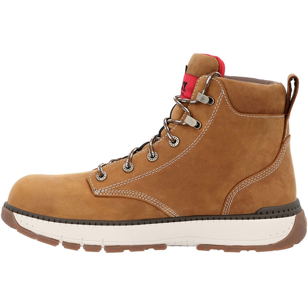 Rocky RKK0451 Rebound Wedge Composite Toe Work Boots - Mens Wheat Back View