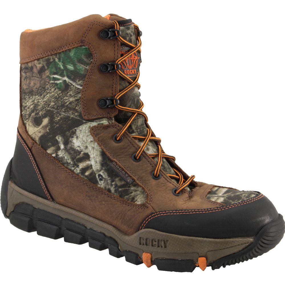 Rocky Ram Hunting Camo Winter Boots - Mens Camouflage
