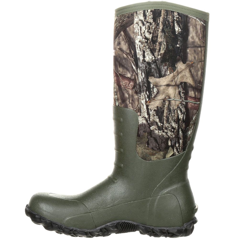 Rocky Core Rubber Boots - Mens Camouflage Back View