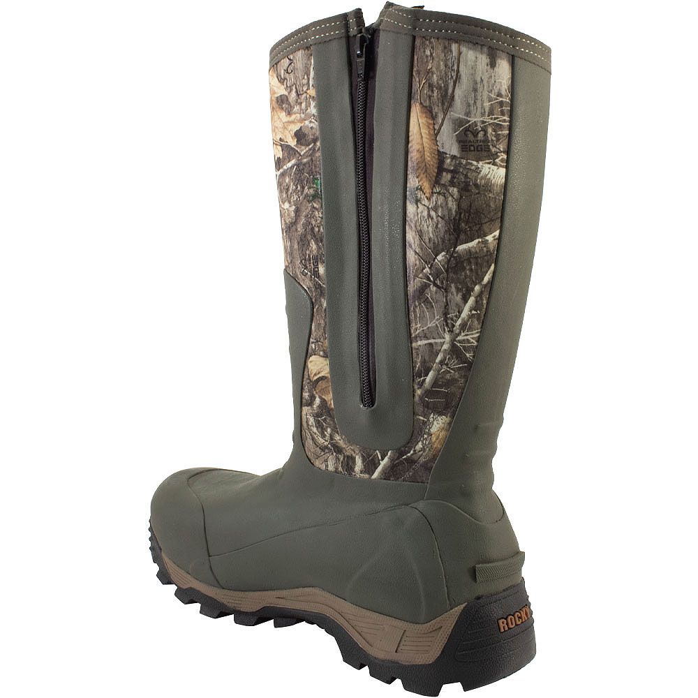Rocky Sport Pro Rubber Winter Boots - Mens Camouflage Back View