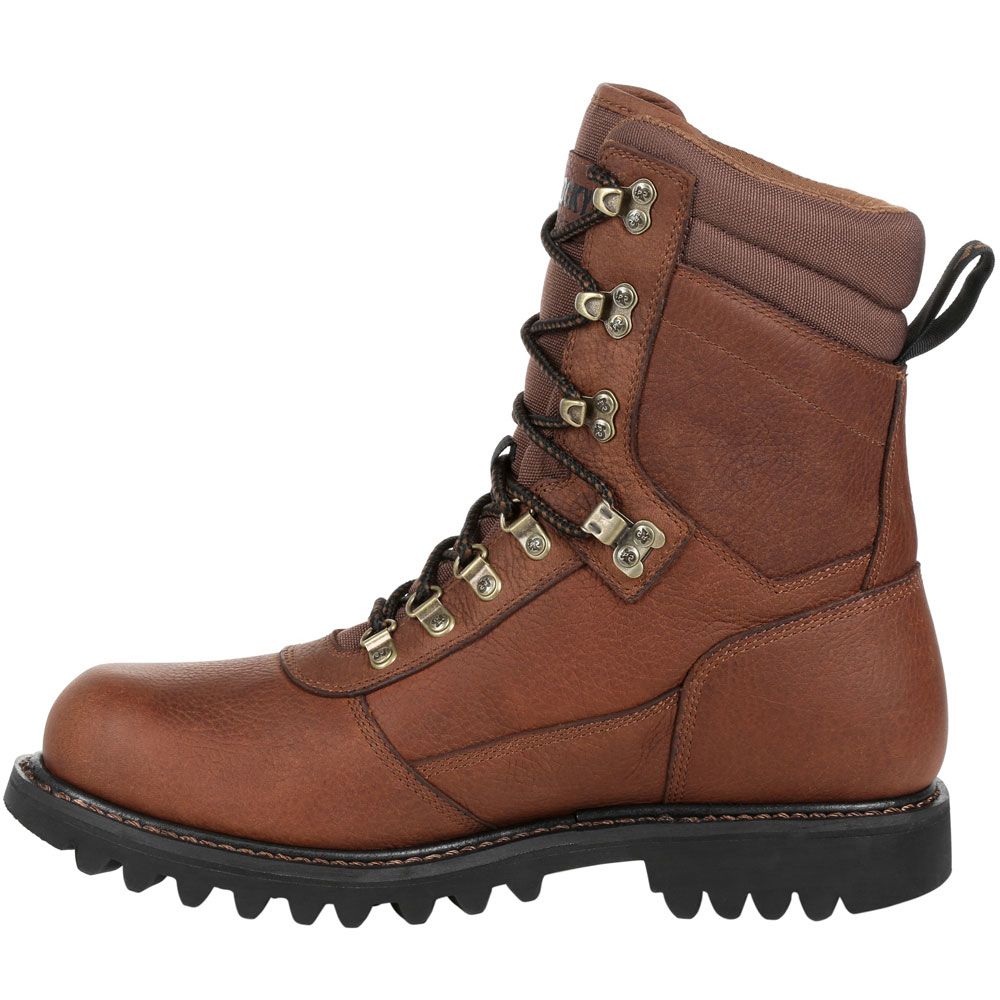 Rocky Rks0438 Winter Boots - Mens Brown Back View