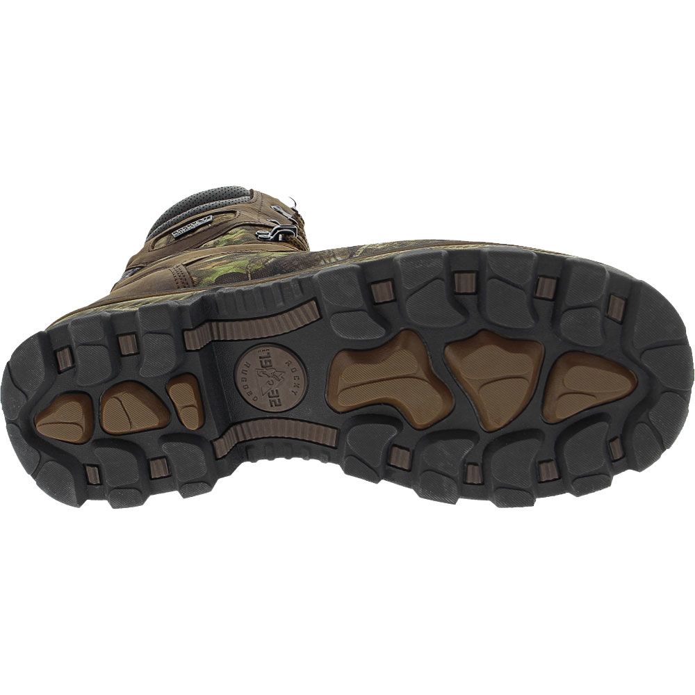 Rocky Mountain Stalker Winter Boots - Mens Camouflage Sole View
