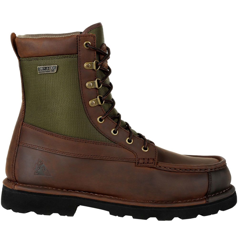 Rocky Upland RKS0486 Mens Outdoor Boots Brown Side View