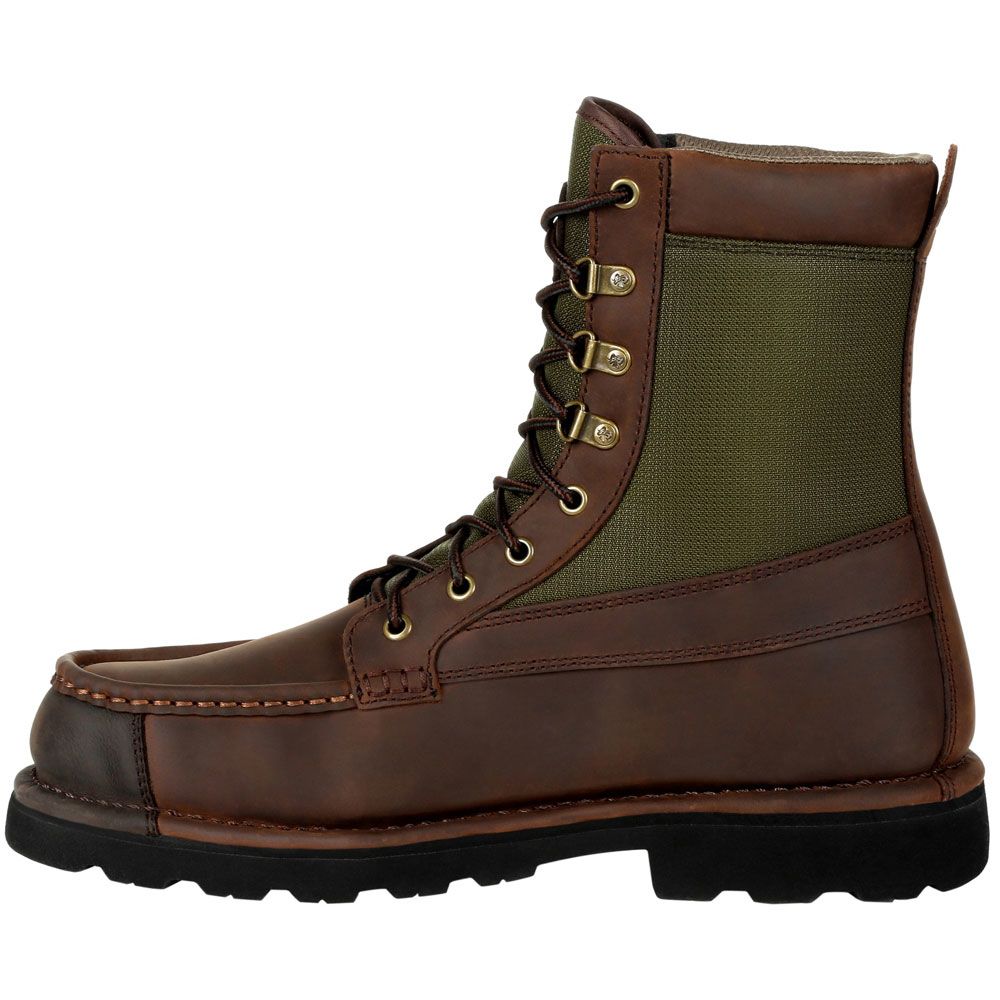 Rocky Upland RKS0486 Mens Outdoor Boots Brown Back View