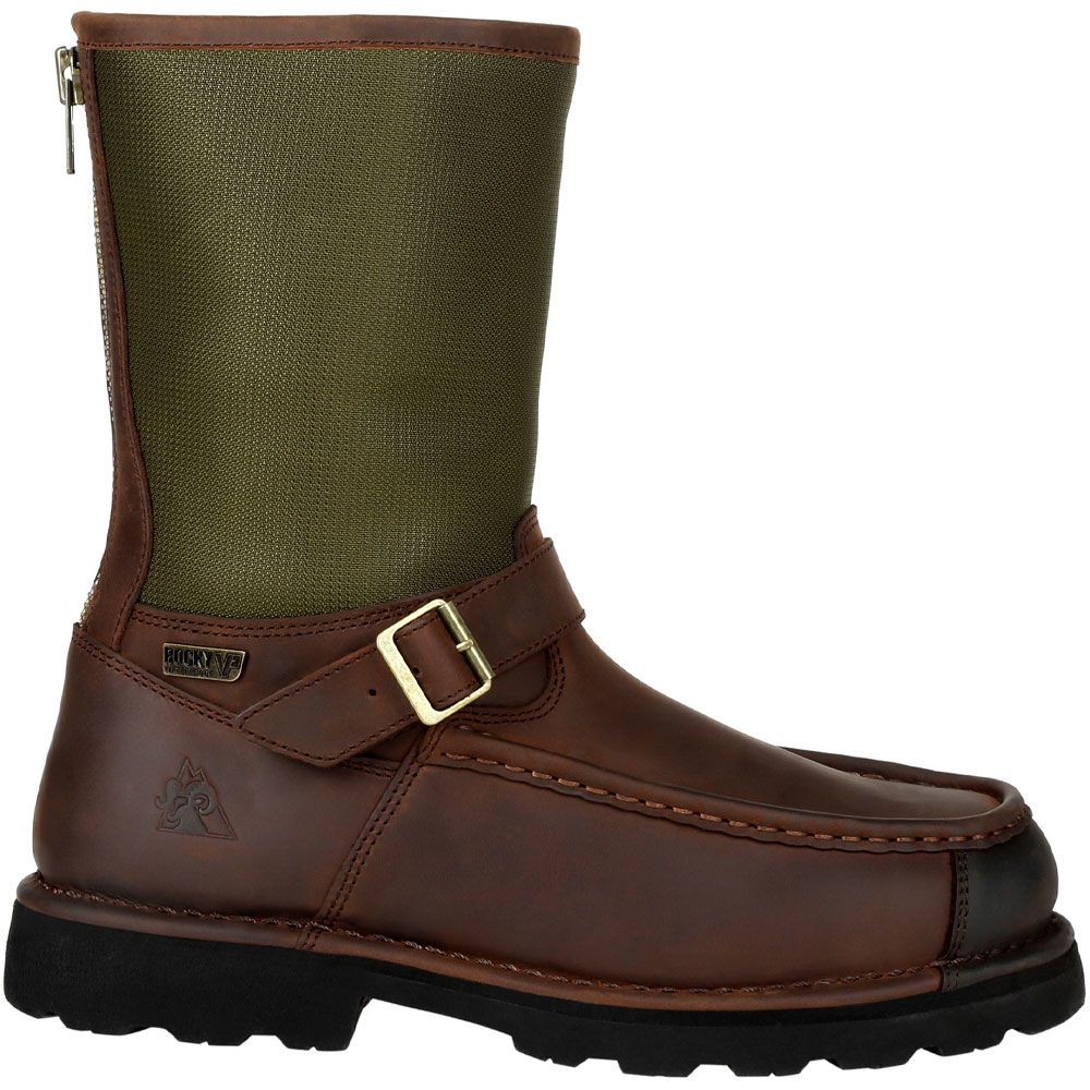 Rocky Upland RKS0487 Mens Outdoor Boots Brown Side View