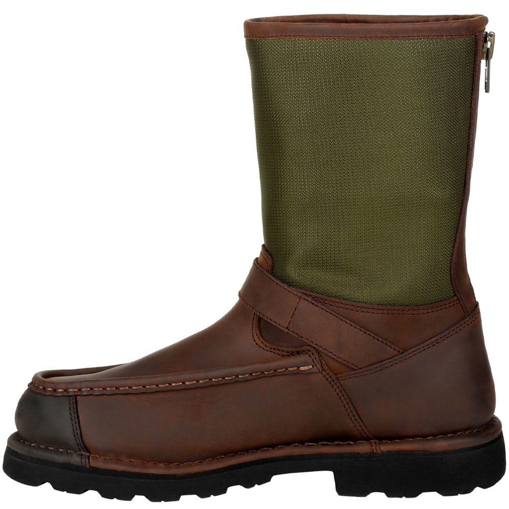 Rocky Upland RKS0487 Mens Outdoor Boots Brown Back View