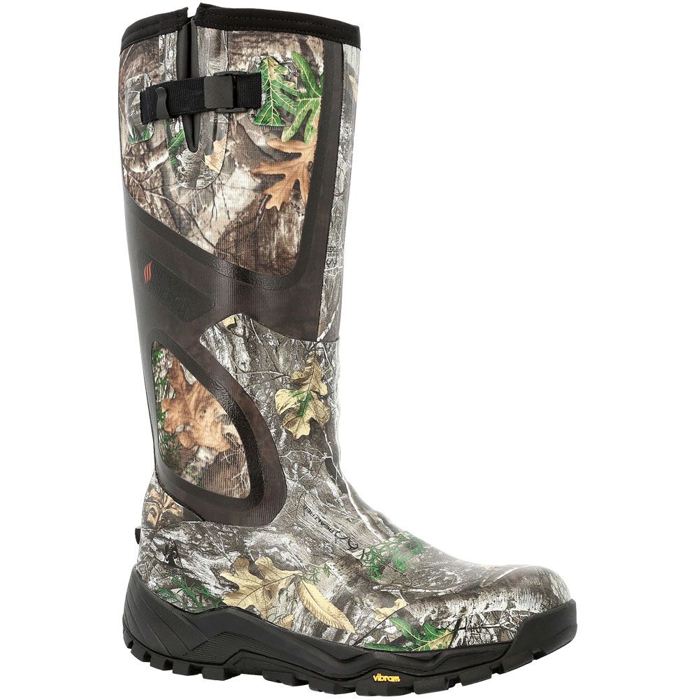 Rocky XRB 1000G RKS0540 Mens Rubber Winter Boots Realtree Edge Camo