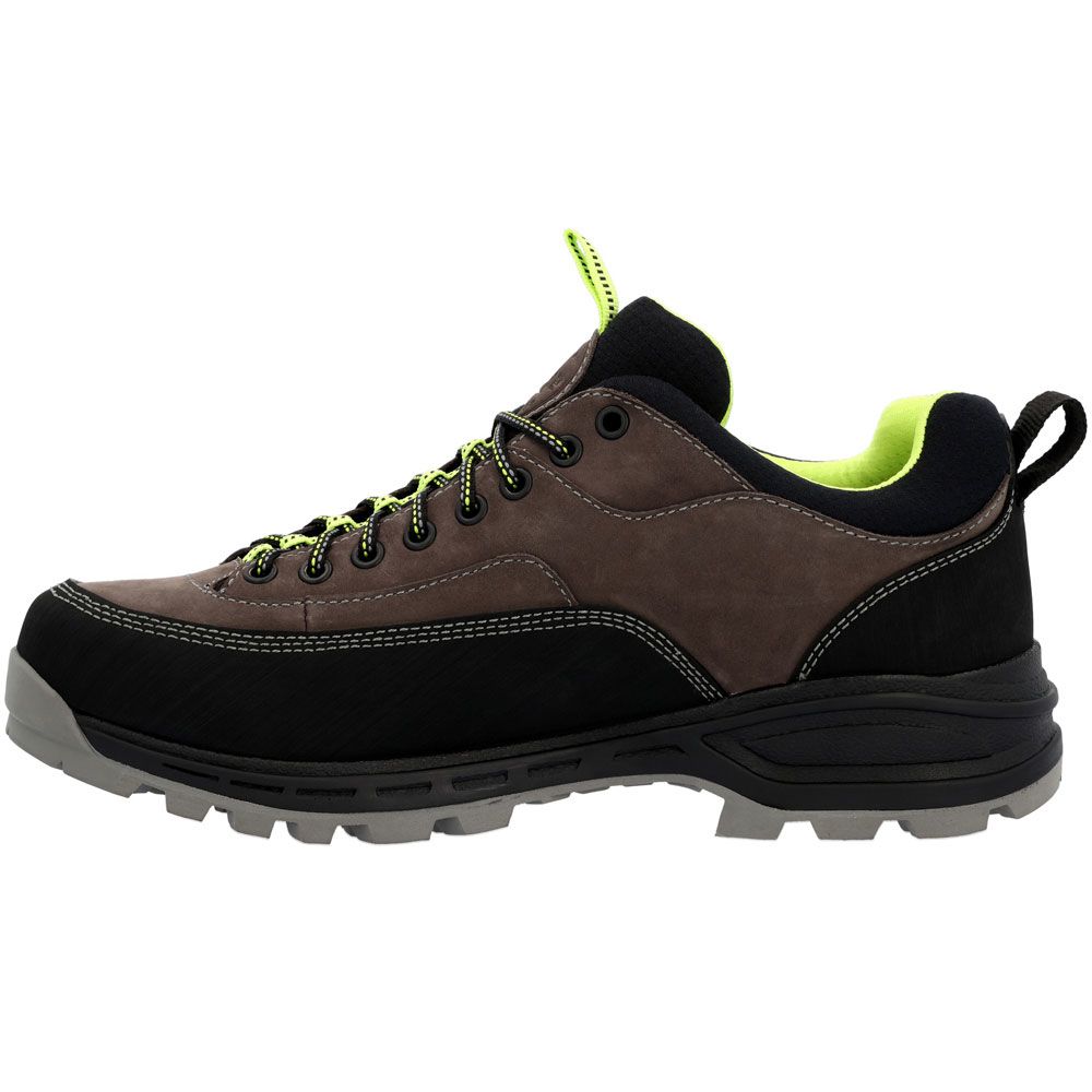 Rocky MTN Stalker Pro RKS0567 Mens Outdoor Shoes Charcoal Grey Lime Back View