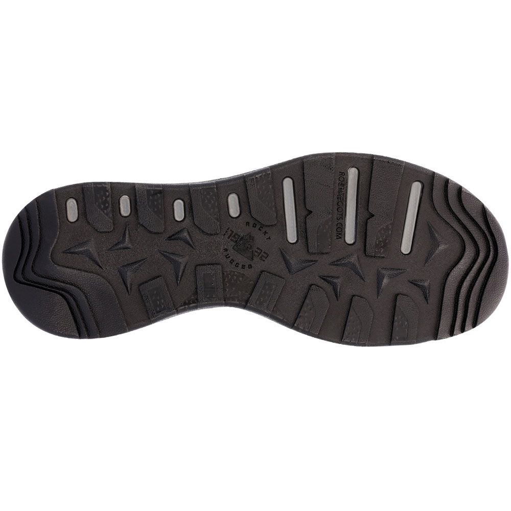 Rocky Campy Jams RKS0588 Mens Slippers Black Charcoal Sole View