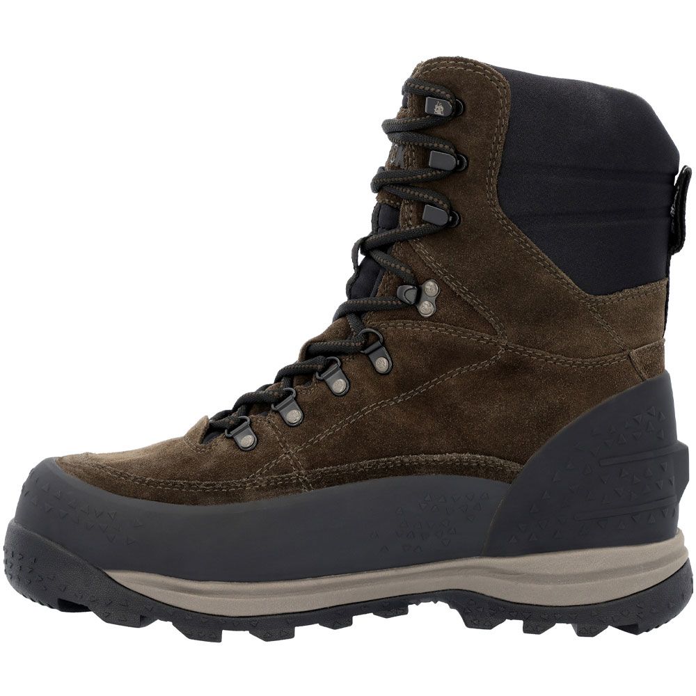 Rocky Blizzard Stalker Max RKS0590 Winter Boots - Mens Brown Back View