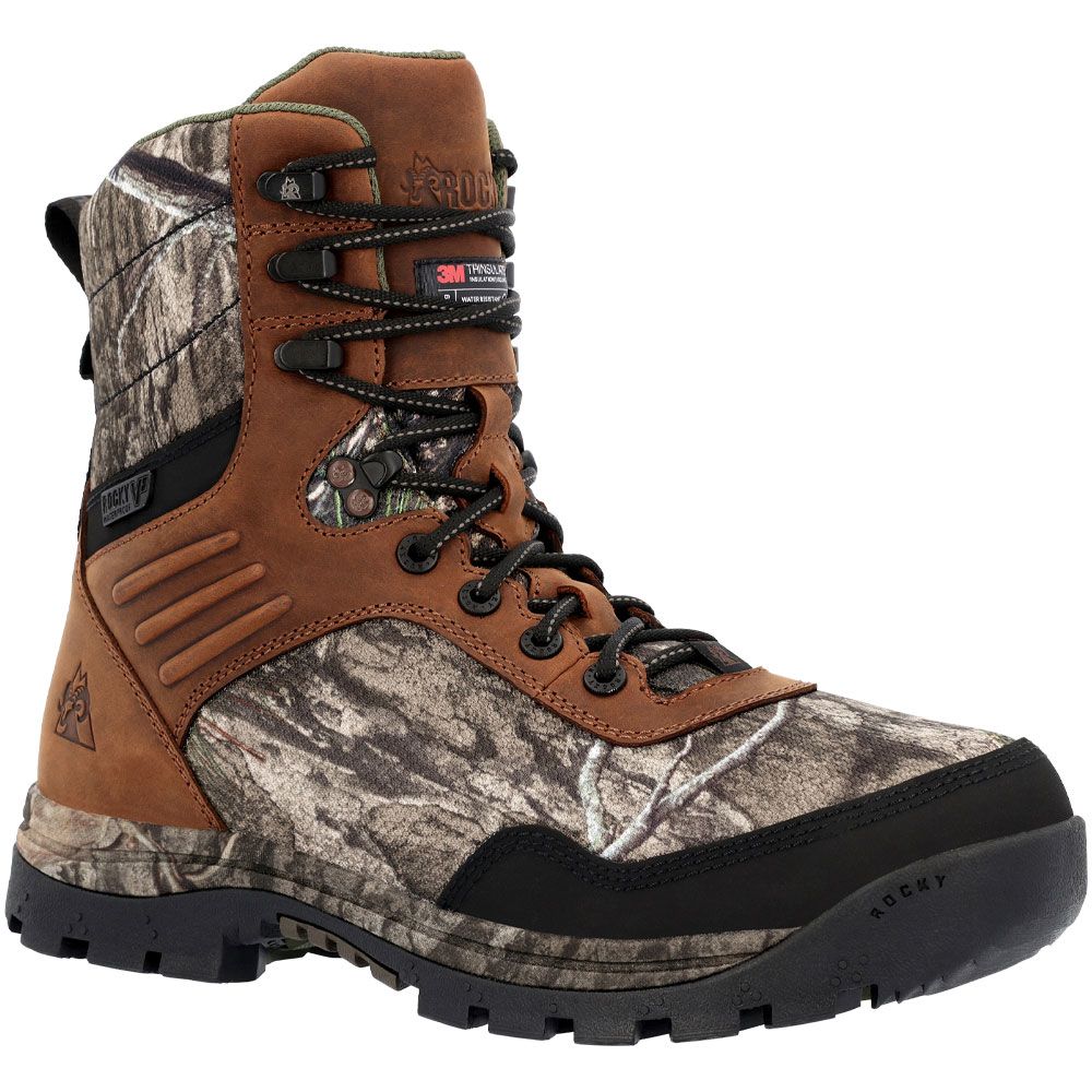 Rocky Lynx 800g RKS0594 Mens Insulated Winter Boots Camouflage