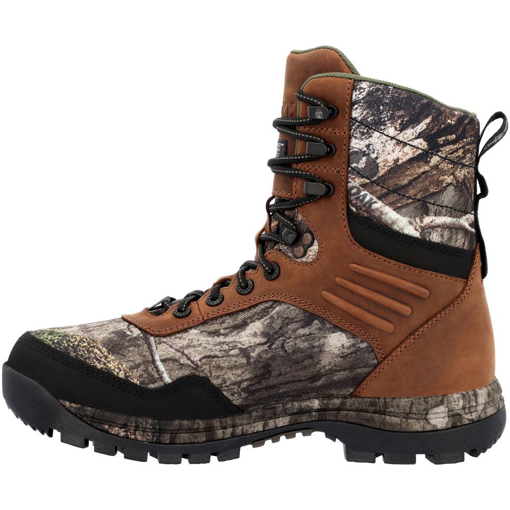 Rocky Lynx 800g RKS0594 Mens Insulated Winter Boots Camouflage Back View