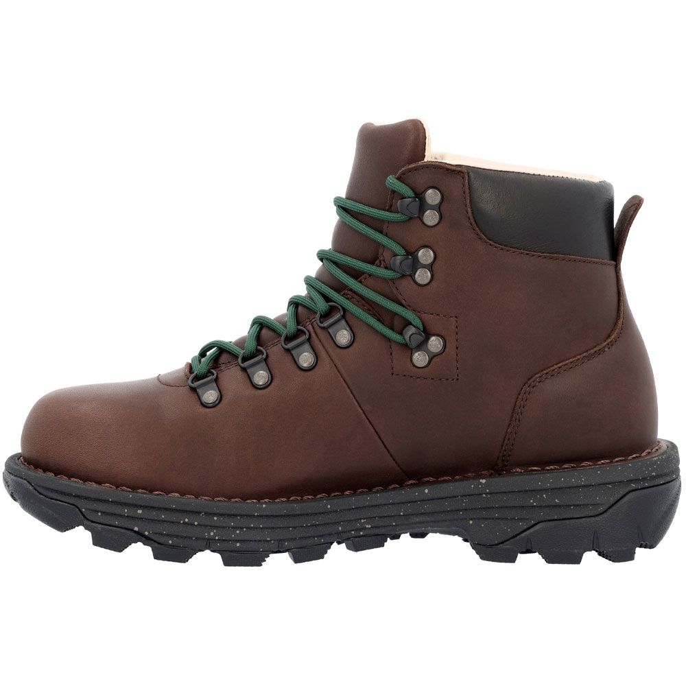 Rocky Rampage RKS0595 Mens Hiking Boots Brown Back View