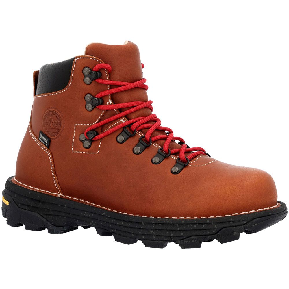 Rocky Rampage RKS0596 Mens Non-Safety Toe Work Boots Brown