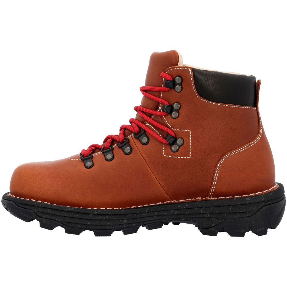 Rocky Rampage RKS0596 Mens Non-Safety Toe Work Boots Brown Back View