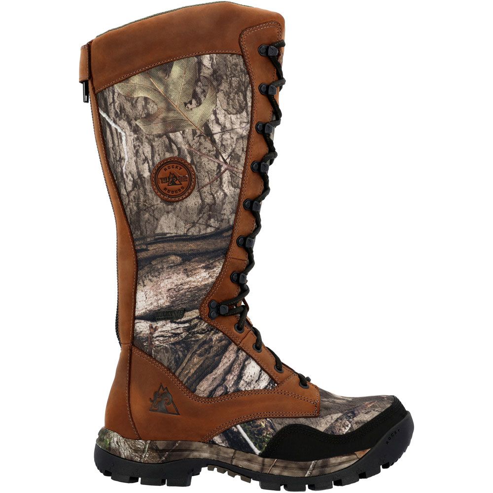 Rocky Lynx Snake Waterproof Hunting Boots - Mens Camo Side View