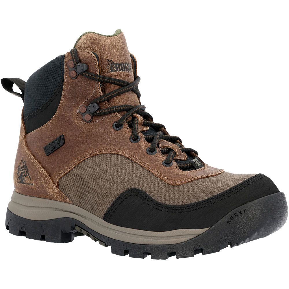 Rocky Lynx RKS0629 5" Outdoor Hiking Boots - Mens Brown