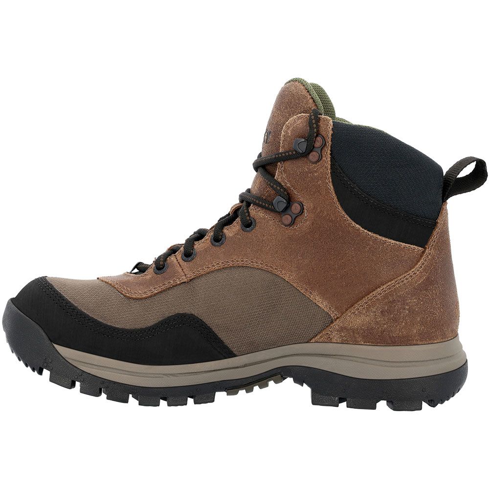 Rocky Lynx RKS0629 5" Outdoor Hiking Boots - Mens Brown Back View