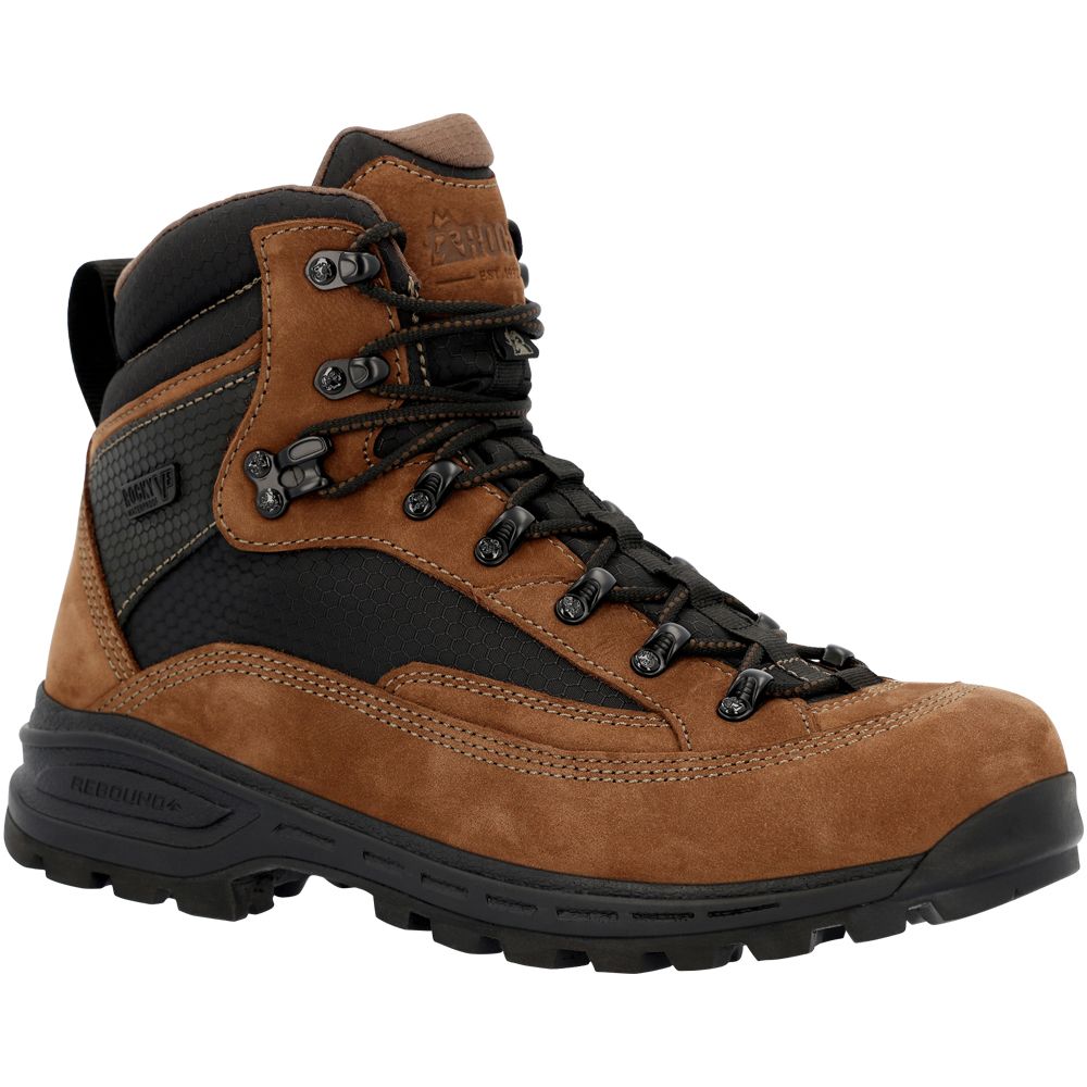 Rocky MTN Stalker Pro RKS0643 Non-Safety Toe Work Boots - Mens Brown
