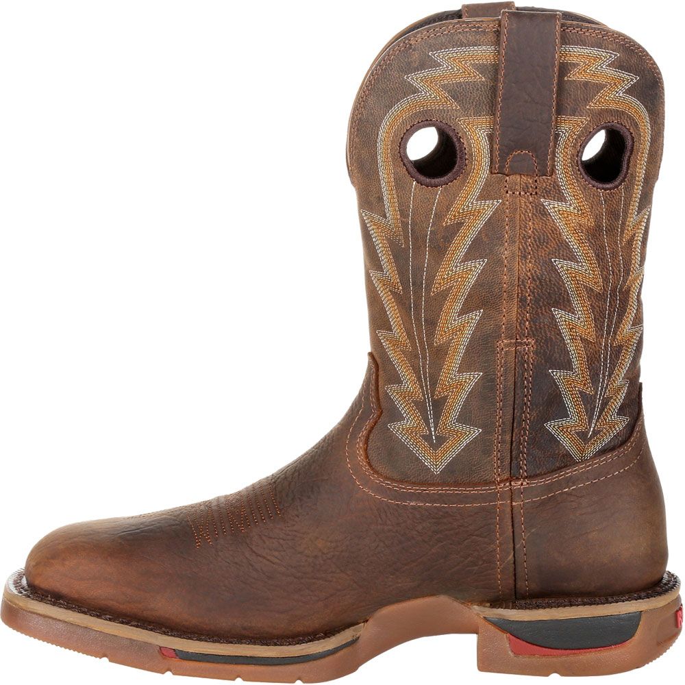 Rocky Rkw0278 Western Boots Shoes - Mens Brown Back View