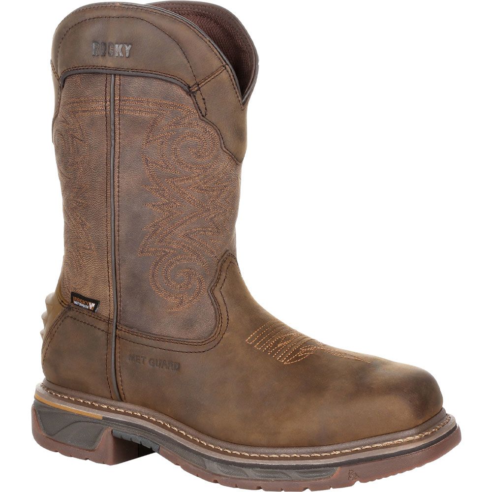 Rocky Rkw0288 Composite Toe Work Boots - Mens Brown