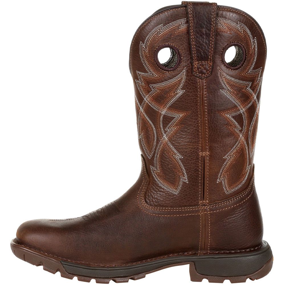 Rocky Legacy 32 RKW0315 Waterproof Mens Western Boots Brown Back View
