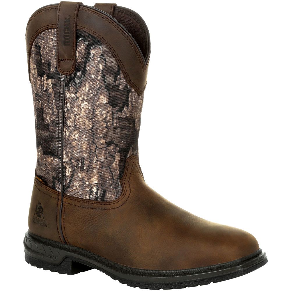 Rocky Worksmart RKW0326 Mens Insulated Western Boots Brown