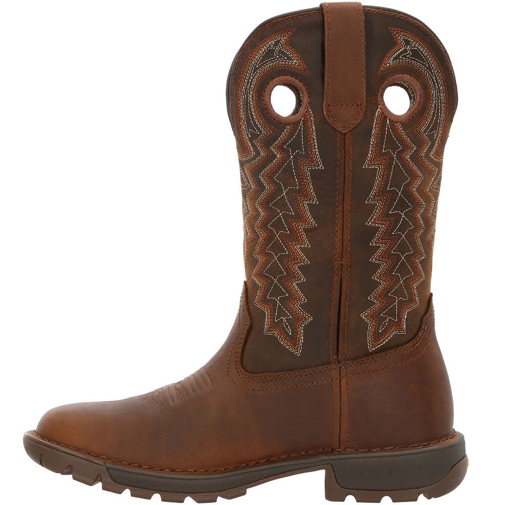 Rocky Legacy 32 RKW0343 Womens Western Boots Brown Back View
