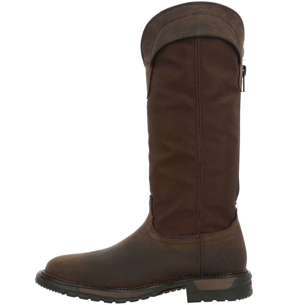 Rocky Rkw0347 Composite Toe Work Boots - Mens Brown Back View