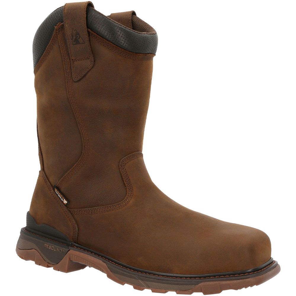 Rocky Rkw0354 Composite Toe Work Boots - Mens Brown
