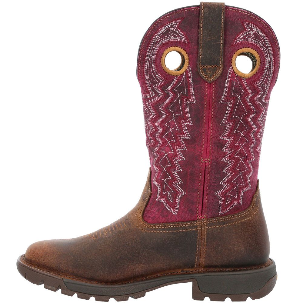 Rocky Legacy 32 RKW0357 Womens Western Boots Brown Back View