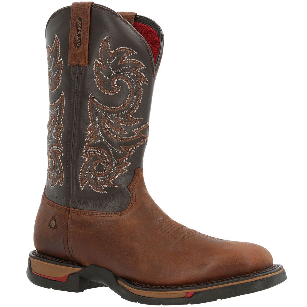 Rocky Rkw0359 Western Boots Shoes - Mens Coffee