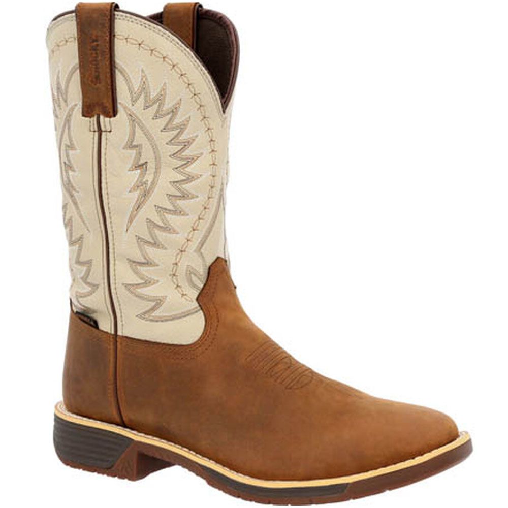 Rocky Rugged Trail RKW0366 Mens Western Boots Brown