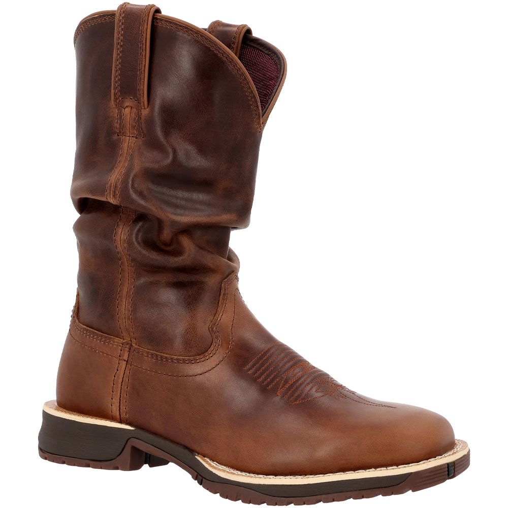 Rocky Rosemary RKW0402 Womens Western Boots Brown