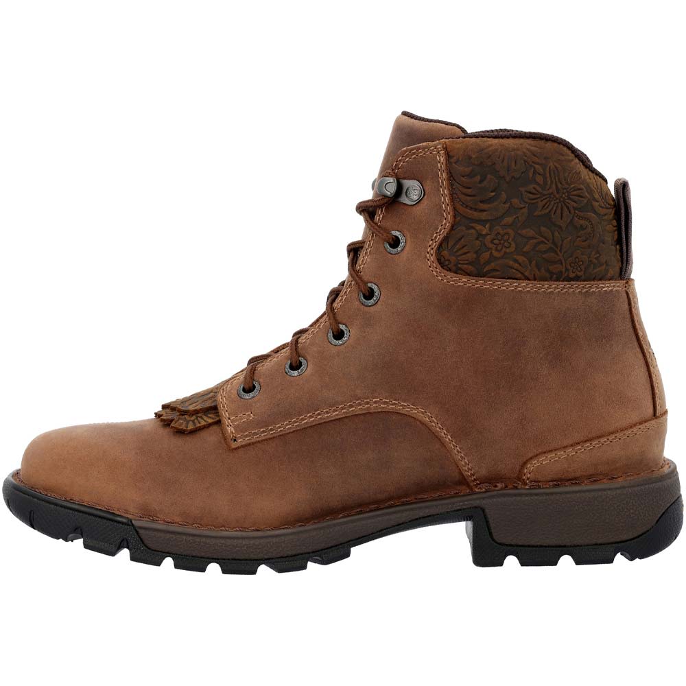 Rocky Legacy 32 Western Composite Toe Work Boots - Womens Brown Back View