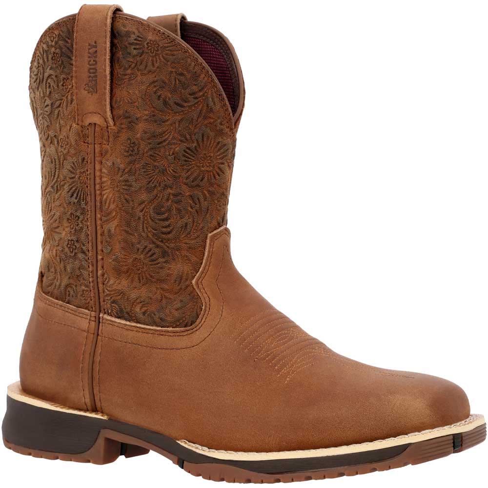 Rocky Rosemary RKW0413 WP Western Boots - Womens Brown