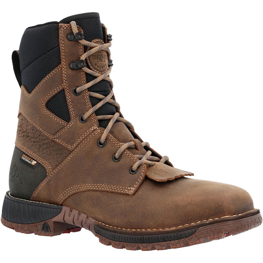 Rocky RKW0427 HiWire 8" Composite Toe Work Boots - Mens Dark Earth
