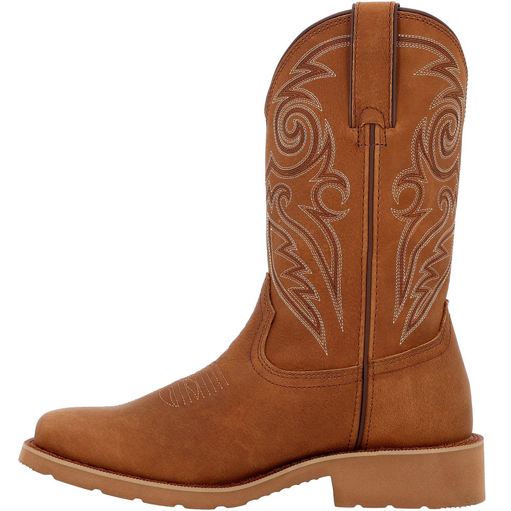 Rocky Monocrepe RKW0433 12" Western Boots - Mens Brown Back View