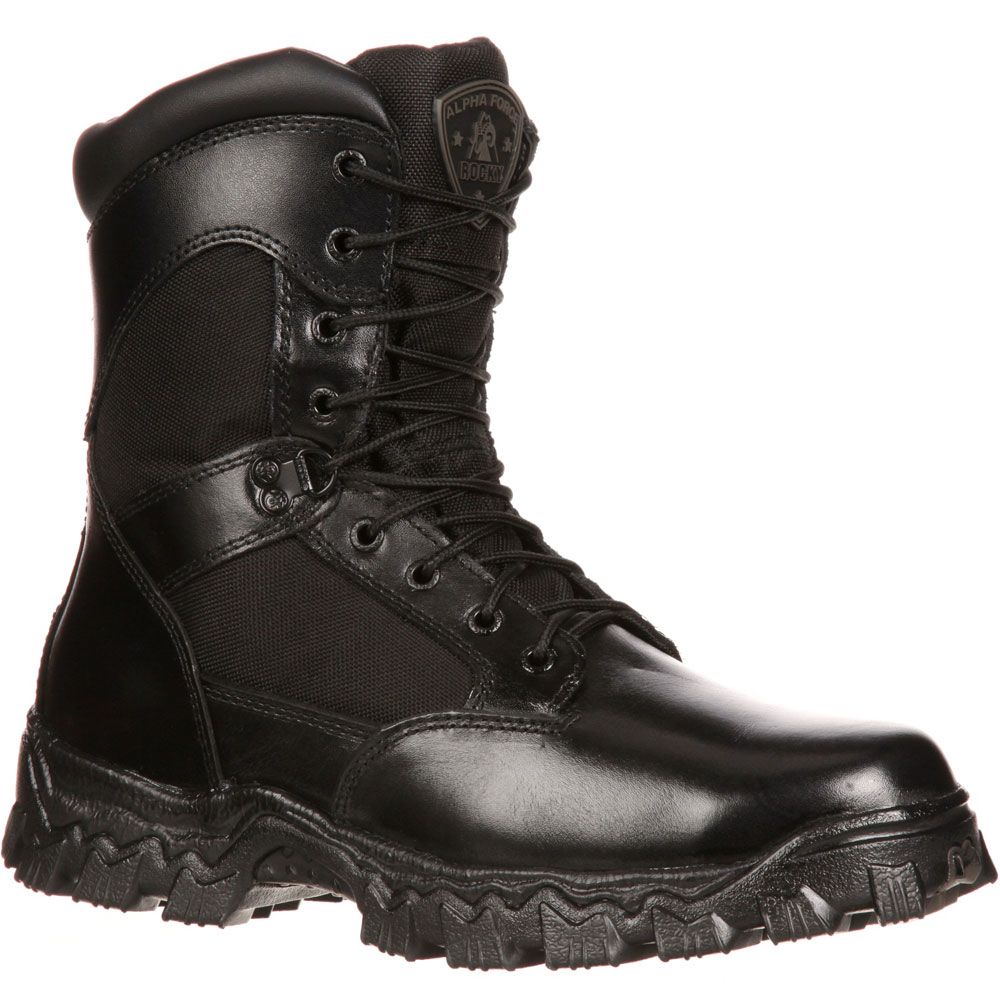 Rocky Rkyd011 Non-Safety Toe Work Boots - Mens Black
