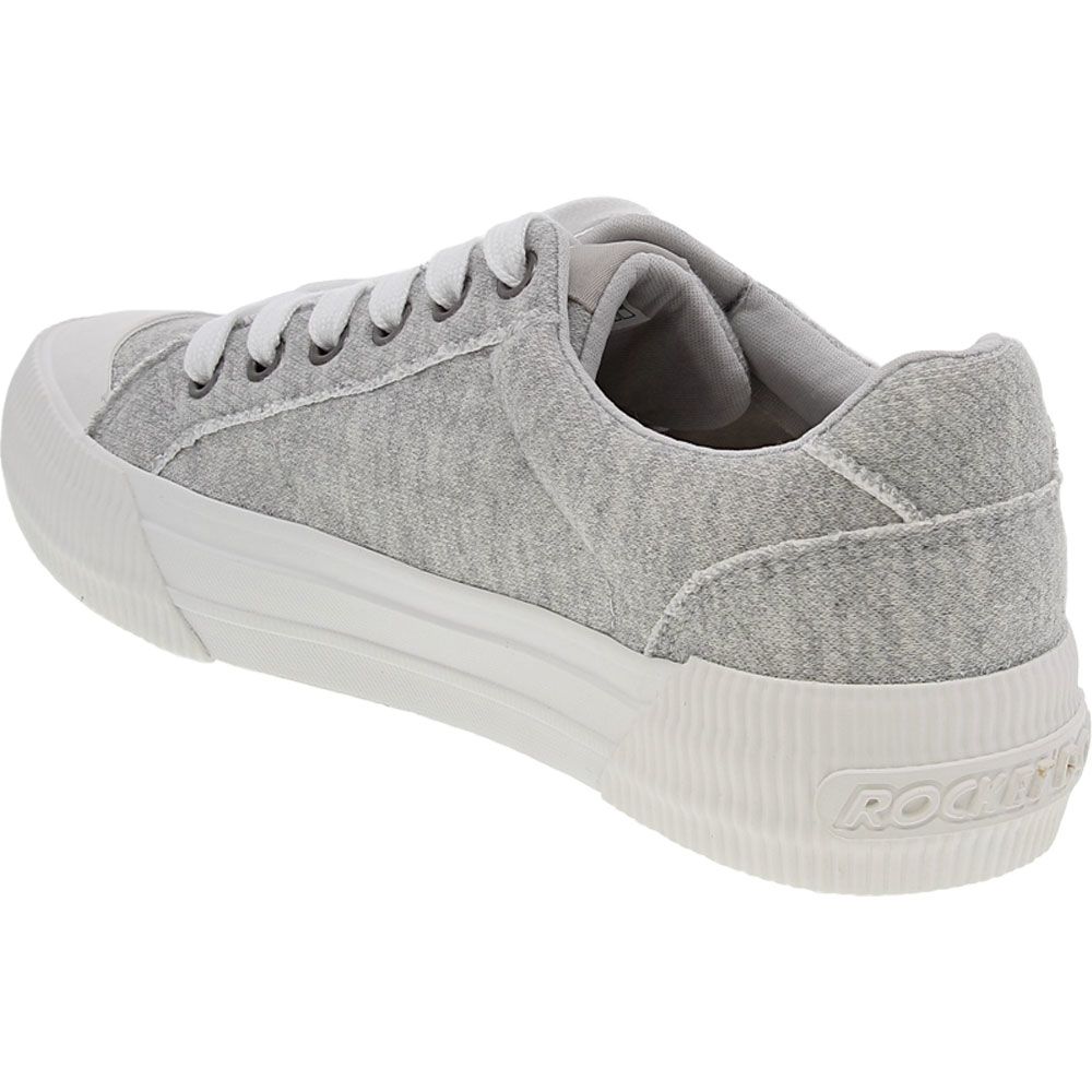 Rocket Dog Cheery Lifestyle Shoes - Womens Light Grey Back View