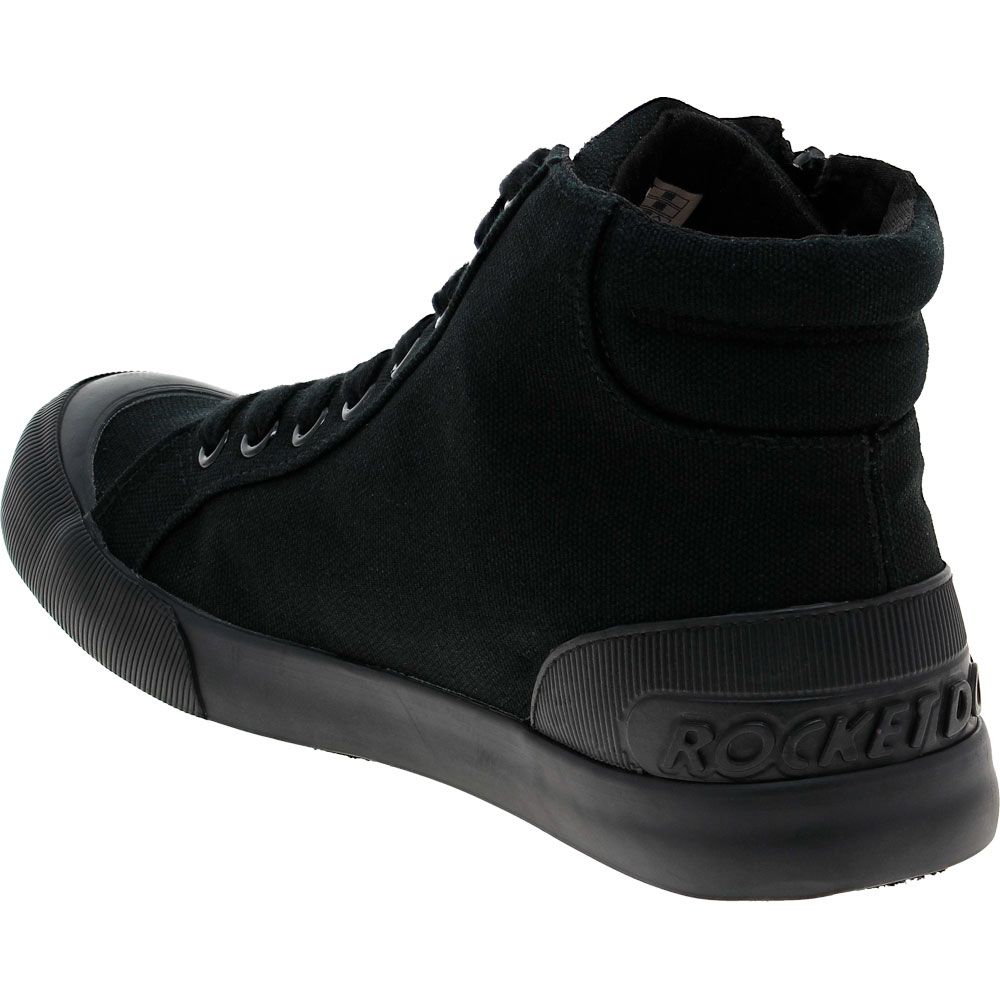 Rocket Dog Jazzinhi Lifestyle Shoes - Womens Black Black Back View