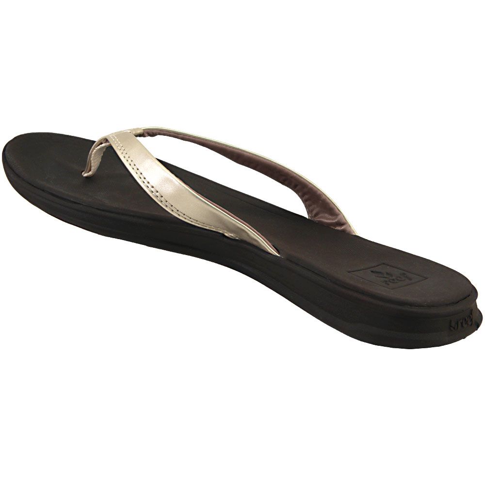 Reef Rover Catch Flip Flops - Womens Champagne Back View