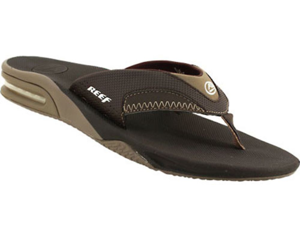 Reef Fanning 2415 Thong Sandals - Mens Brown Lux