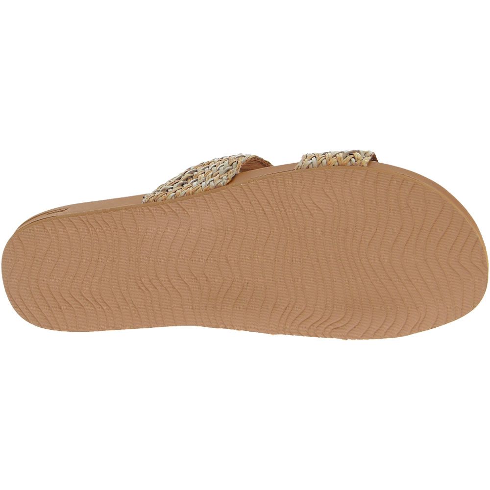Reef Cushion Vista Braid Sandals - Womens Natural Sole View