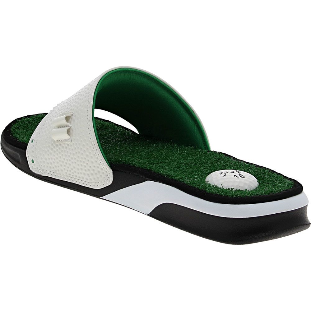 Reef Mulligan Slide Slide Sandals - Mens Green Back View