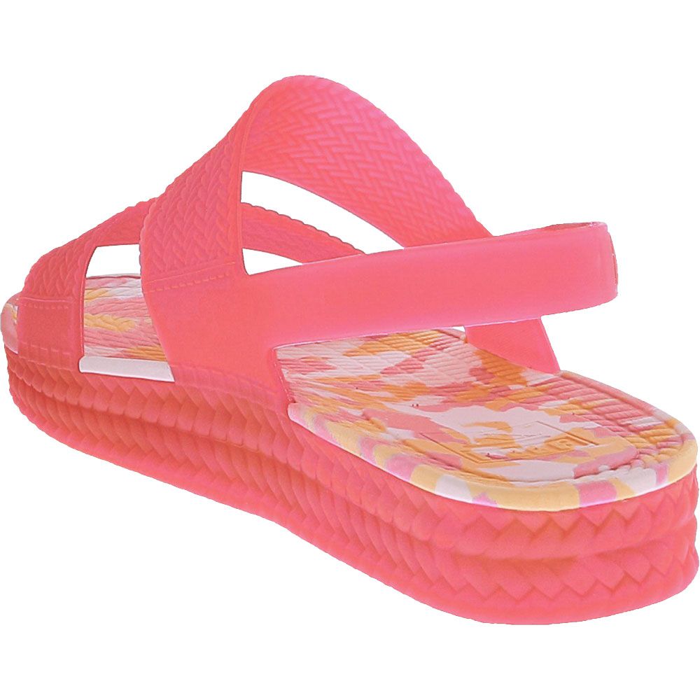 Reef Water Vista Sandals - Womens Marbled Pink Back View