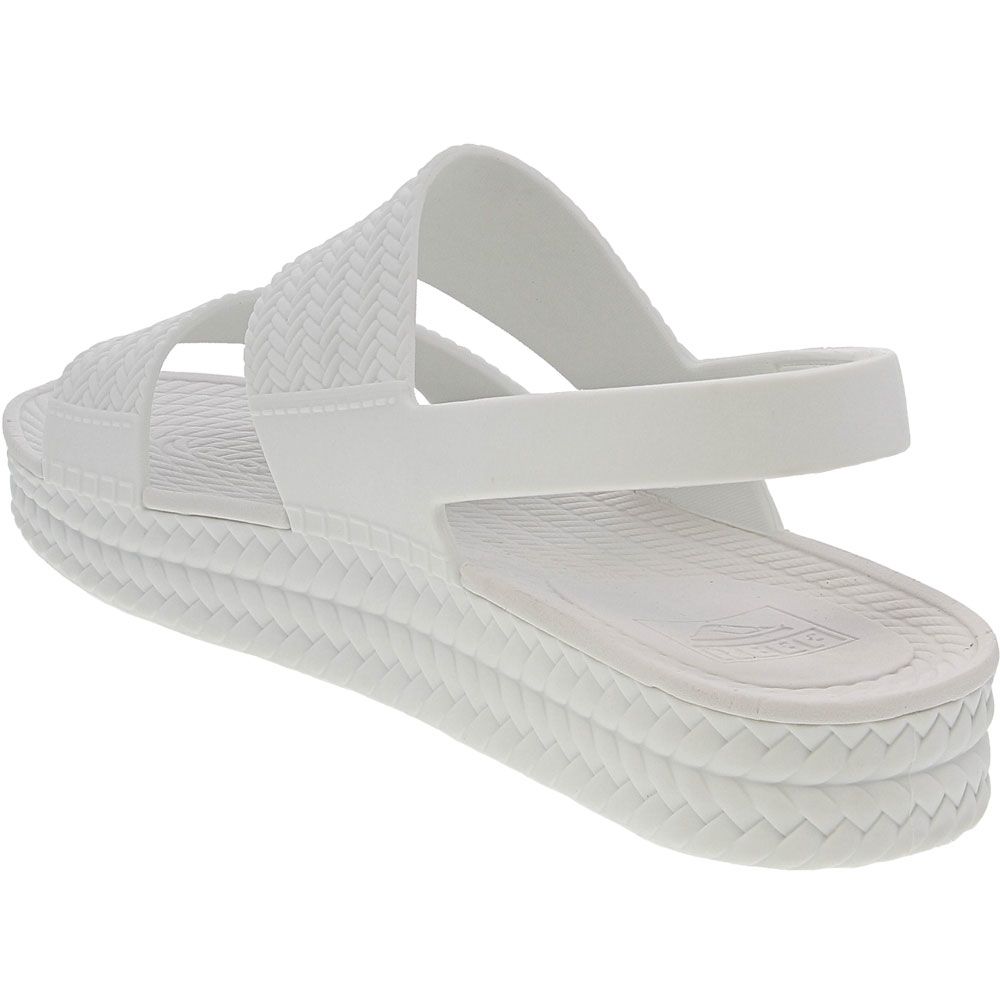 Reef Water Vista Sandals - Womens White Back View