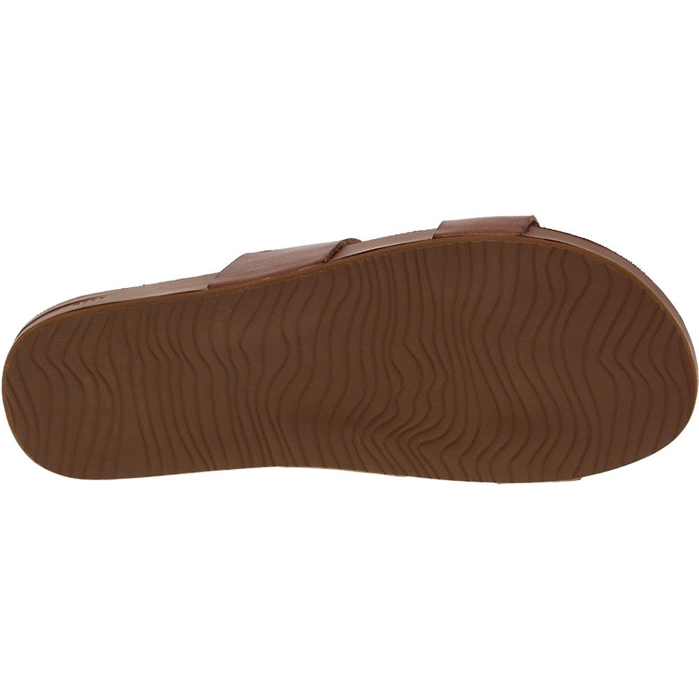 Reef Cushion Vista Perf Sandals - Womens Brown Sole View