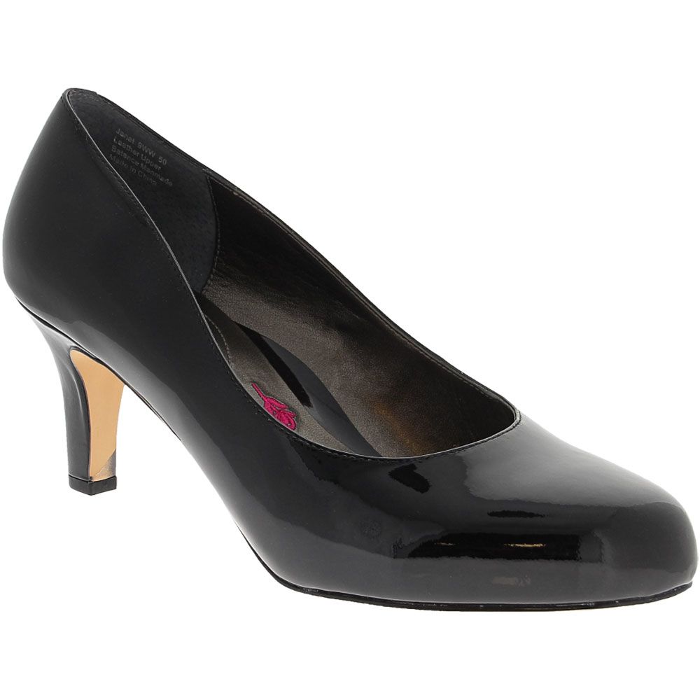 Ros Hommerson Janet Dress Shoes - Womens Black Patent